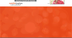 Desktop Screenshot of camillehughes.com